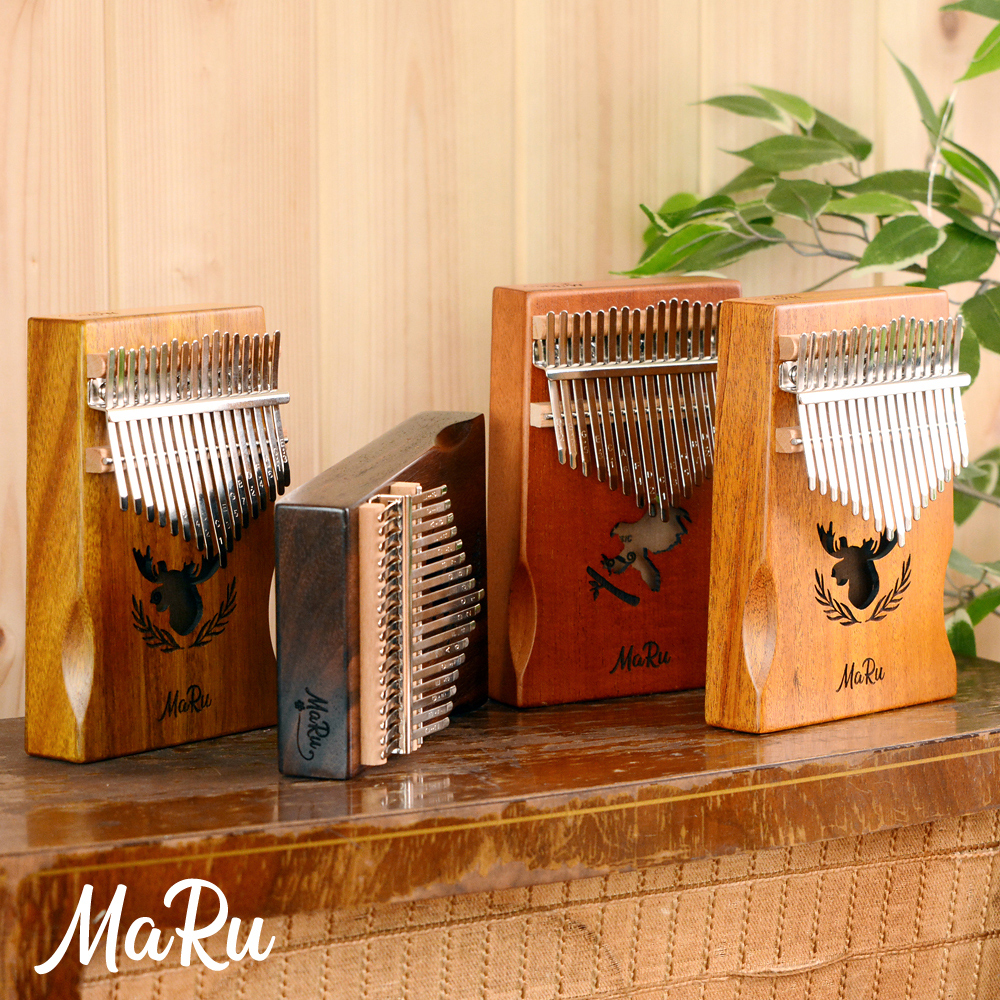 마루 칼림바 17음계 마호가니 원목칼림바 카림바 고급폼케이스