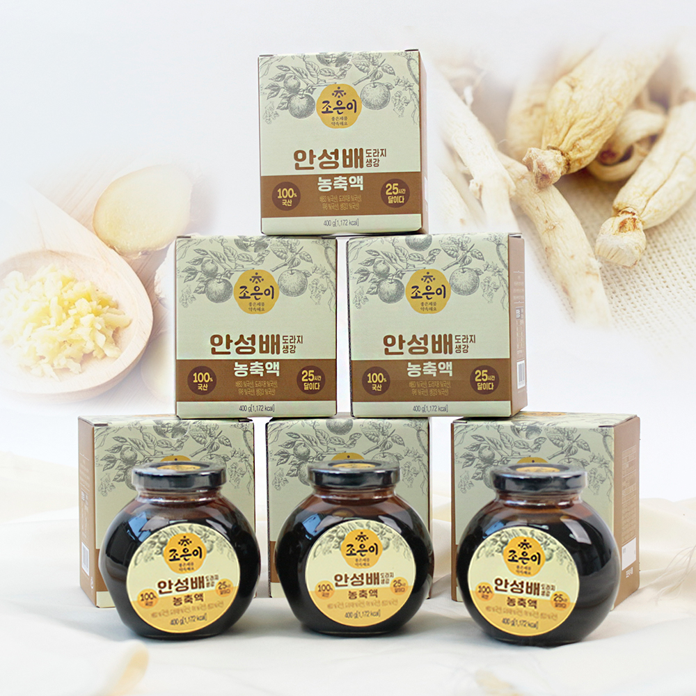 목에좋은 무설탕 배도라지청 400g - 메인 이미지