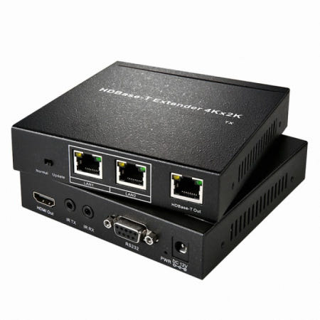 이지넷 HDMI + Serial 거리 연장기 (NEXT-HD100RS-4K)