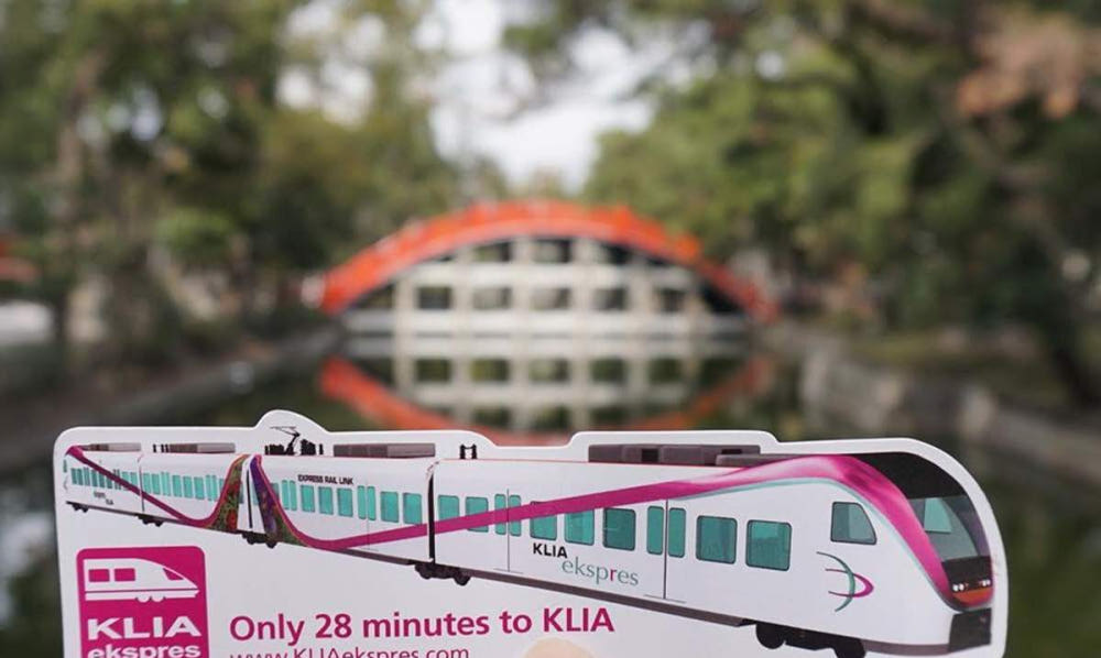 KLIA 익스프레스 내부 모습