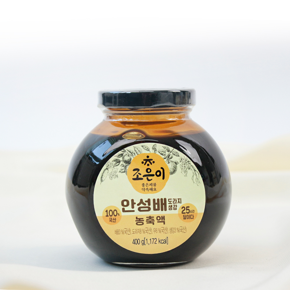 조은이 안성 배 농축액 400g 배도라지청 - 상세 이미지 4