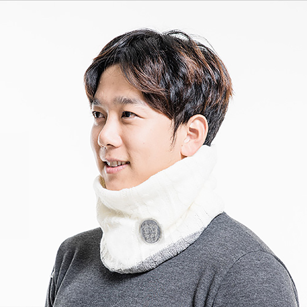 남자 양털 골프넥워머 방한 따뜻한 - 상품 이미지