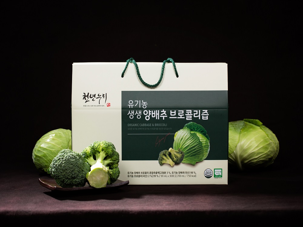 맛있고 진한 생생 유기농 양배추브로콜리즙 90ml x 30포 - 상품 이미지