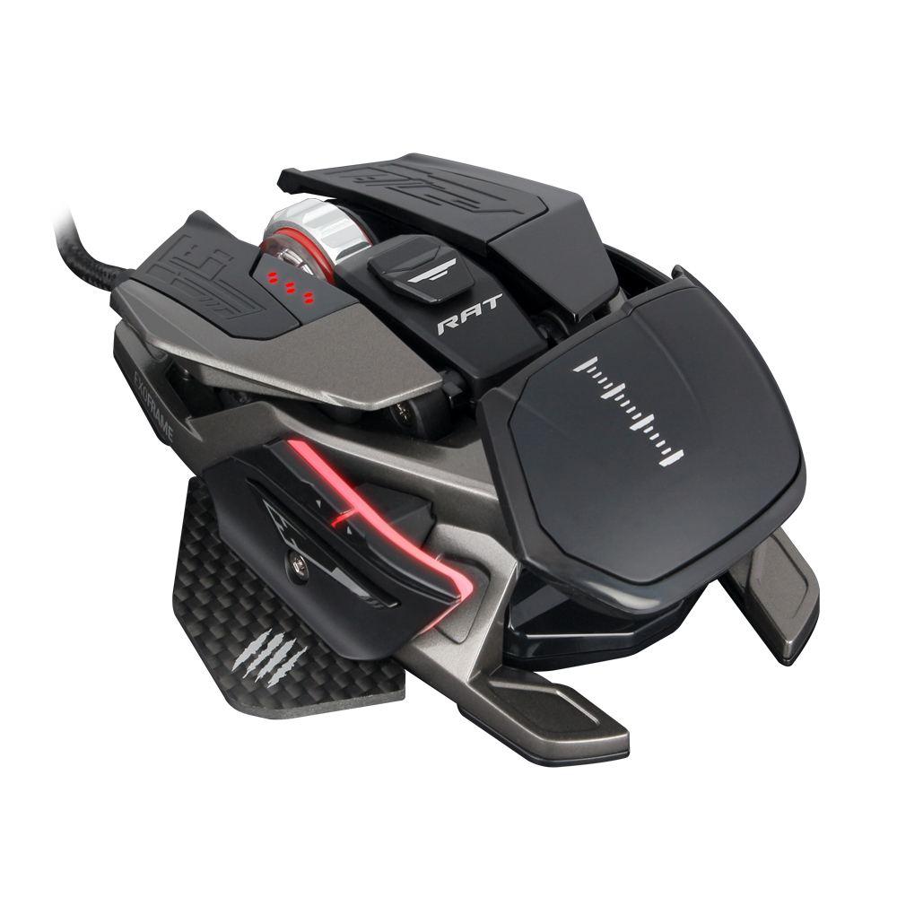 매드캣츠 MADCATZ RAT PRO X3 게이밍 마우스 블랙 - 상세 이미지 3