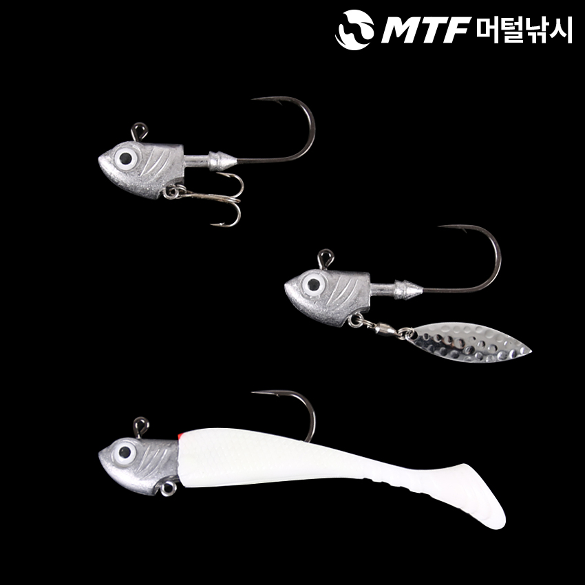 축광 지그헤드 루어 바늘 인쇼어 낚시 낚시용품 추천