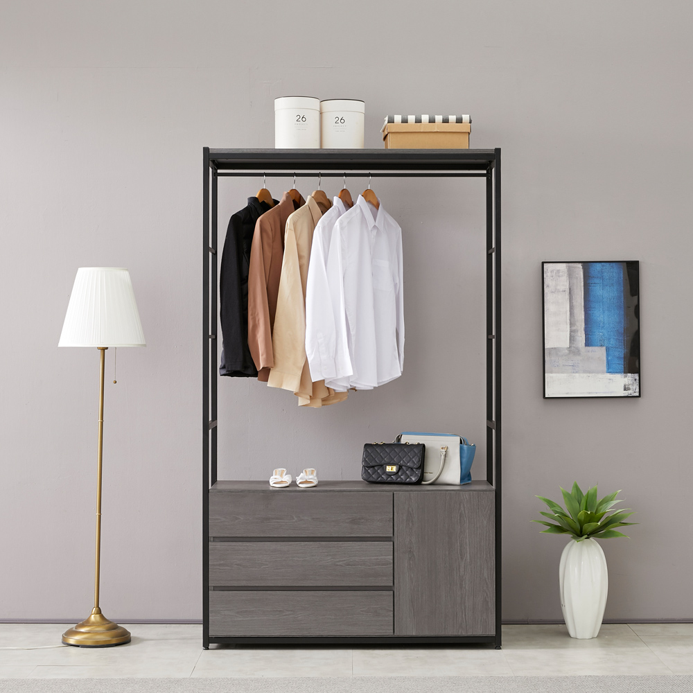 스코나 레이즌 1200 3단 서랍형 시스템 행거 - 상세 이미지 2