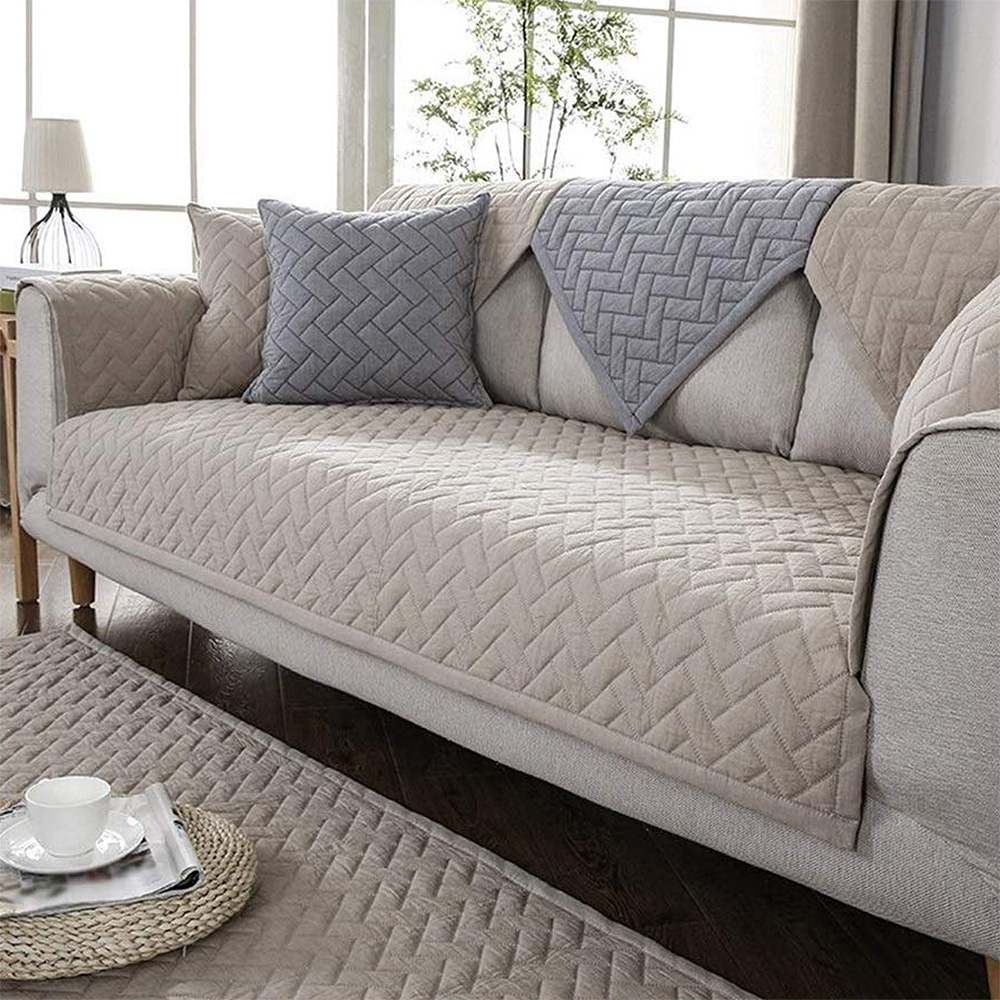 순면 쇼파패드 커버 카우치 천갈이 단품 3인용