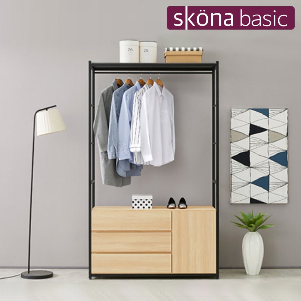 스코나 레이즌 1200 3단 서랍형 시스템 행거