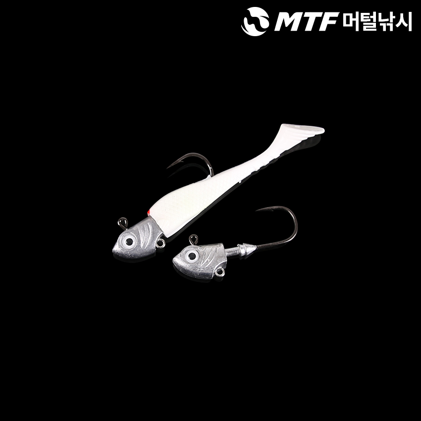 앵글러 인쇼어 축광아이 농어 지그헤드 루어 바늘 피쉬 헤드 이미지 6