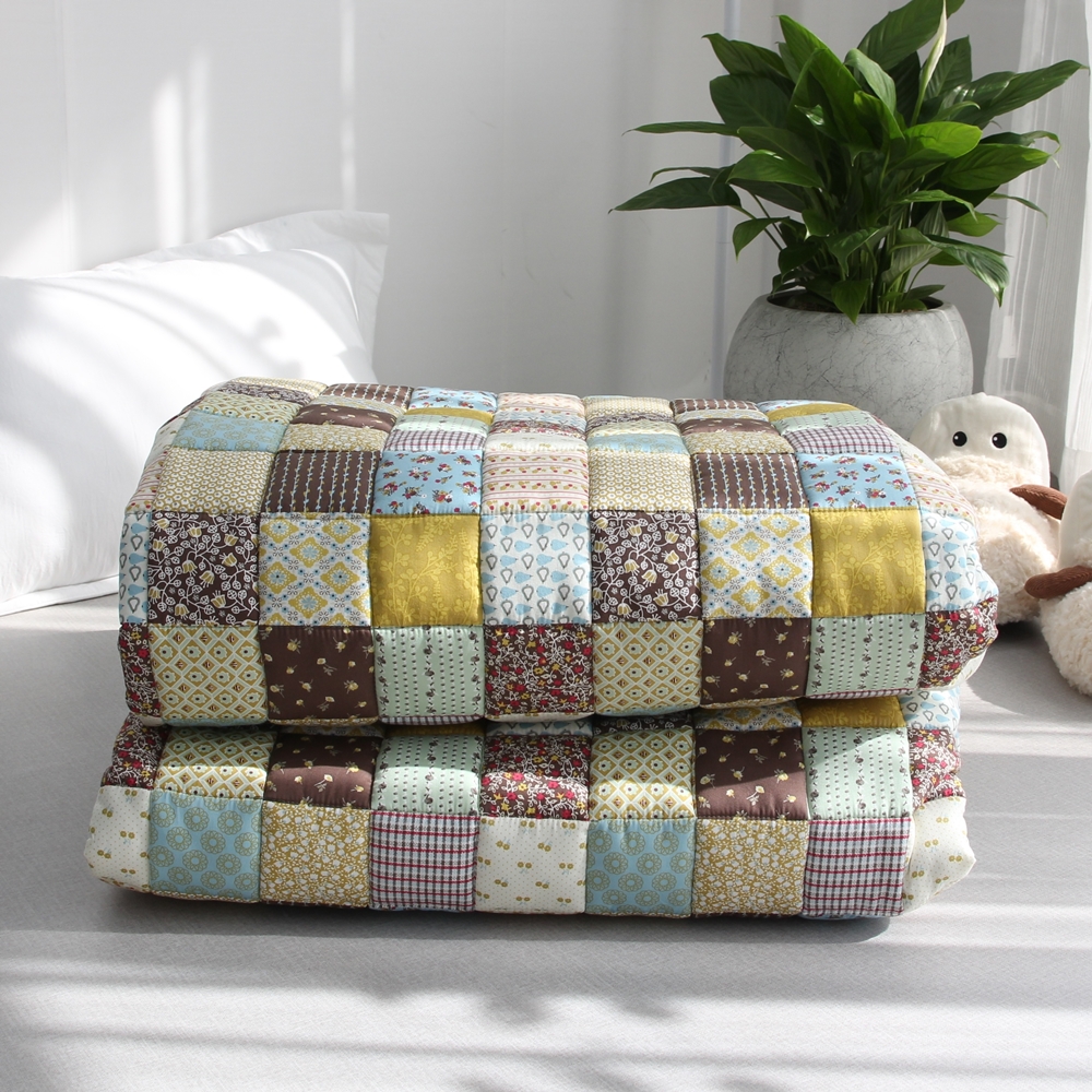 순면 통통 퀼팅 손누빔 폭신한 특대형 카페트 170×220