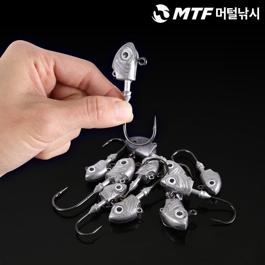 축광 지그헤드 루어 바늘 인쇼어 낚시 낚시용품 추천