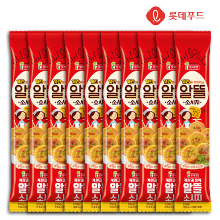 롯데푸드 알뜰 소시지 650g 10개