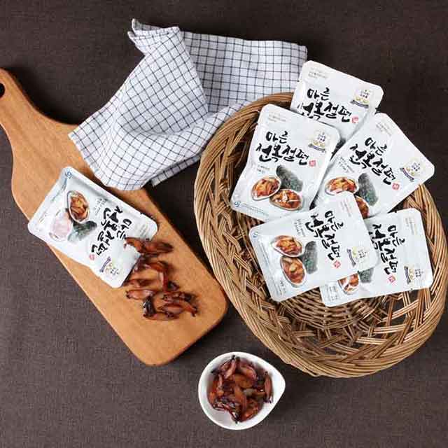 전남완도 다시마 반건조 전복 조미절편 10g x 6팩