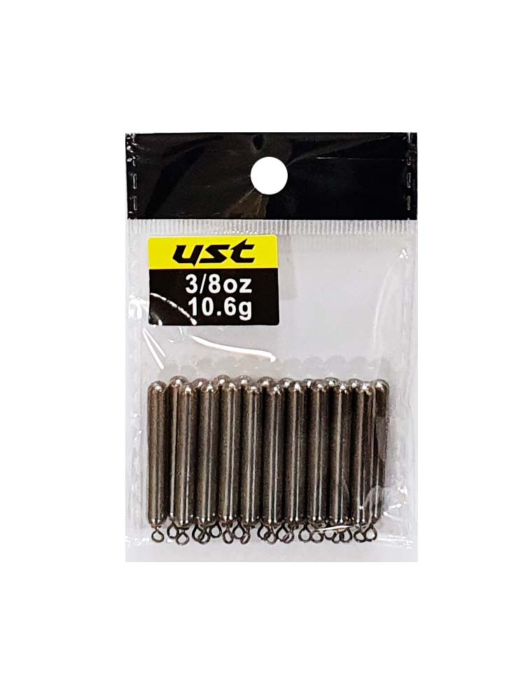 UST 텅스텐 일자 싱커 덕용 봉돌 루어낚시 대용량 1/4oz(20개입) - 상세 이미지 2