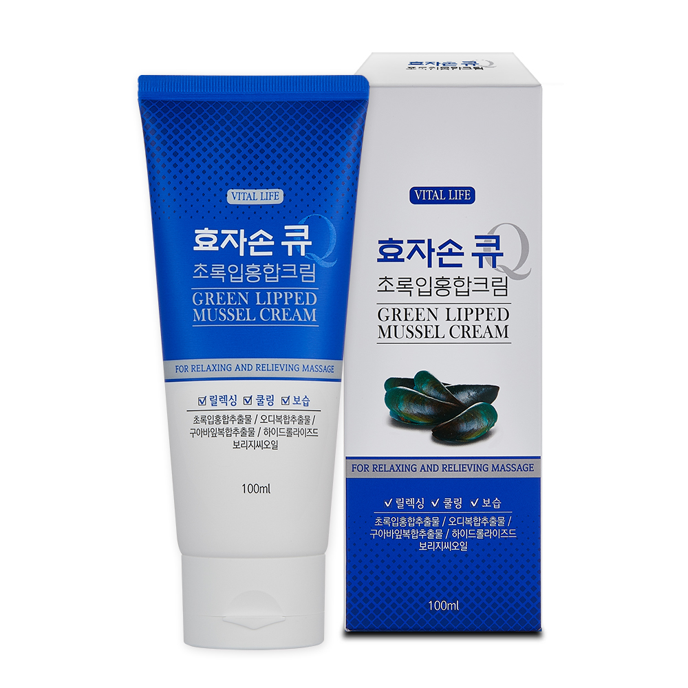벤스랩 효자손큐 초록입홍합 크림 100ml, 1개 - 상품 이미지