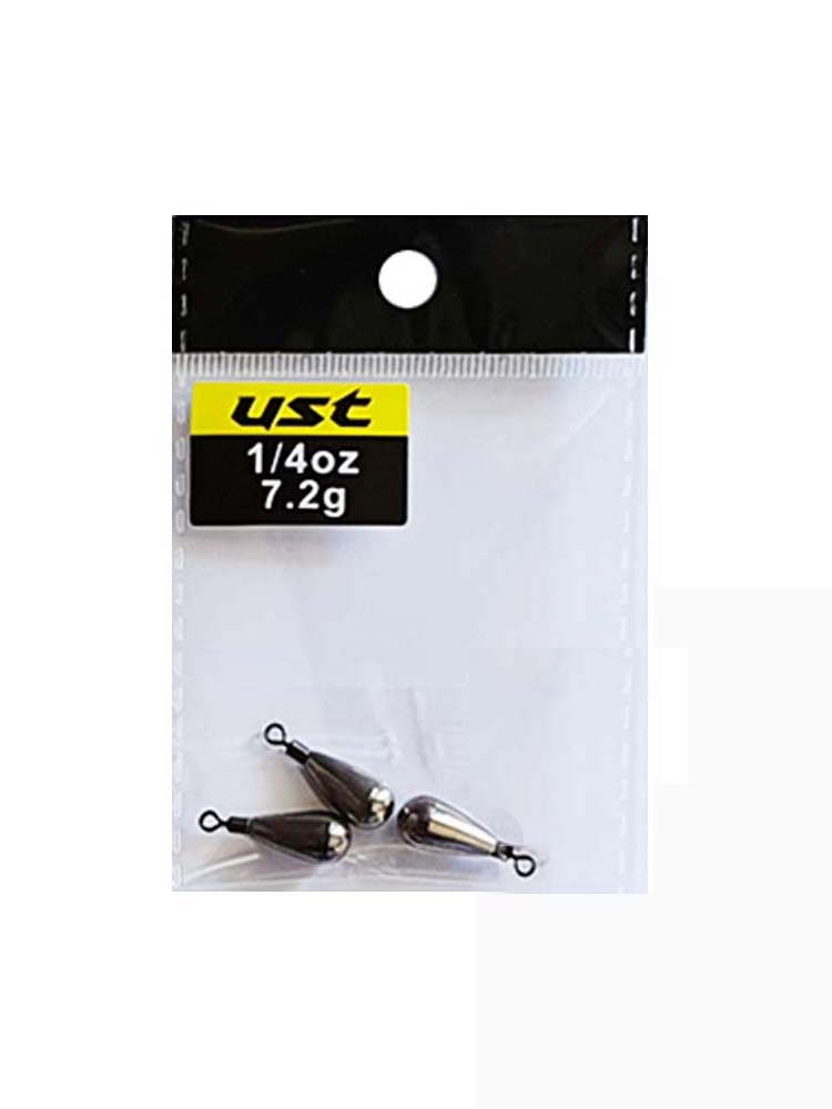 UST 텅스텐 물방울싱커 봉돌 루어낚시 1/4oz(3개입) - 상세 이미지 3