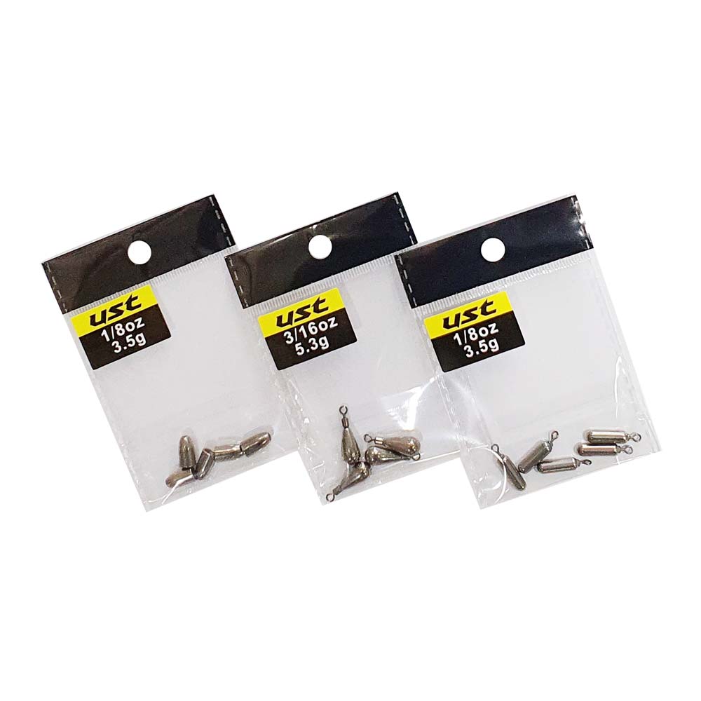 UST 텅스텐 싱커 총알싱커 3/16oz(4개입) - 상세 이미지 2