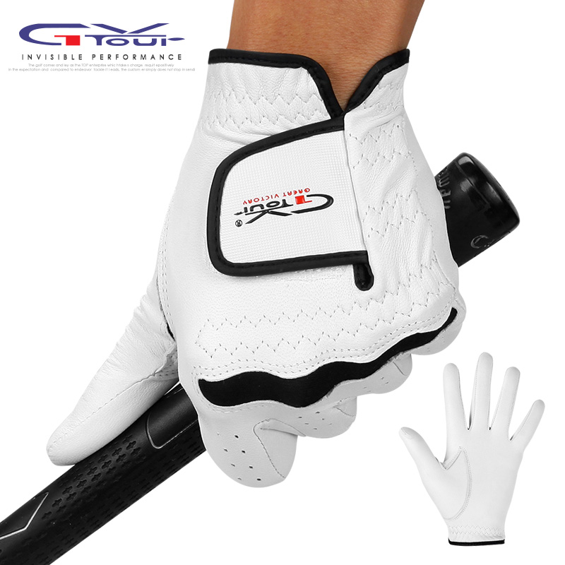 지브이투어 스킨 올양피 남성 골프장갑 왼손1장