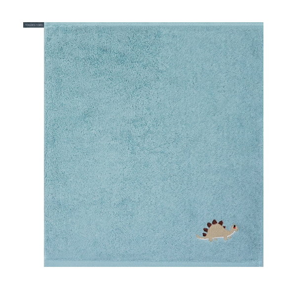 어린이집 고리 수건 송월 공룡 자수 고중량 30수 이름자수 - 상세 이미지 3