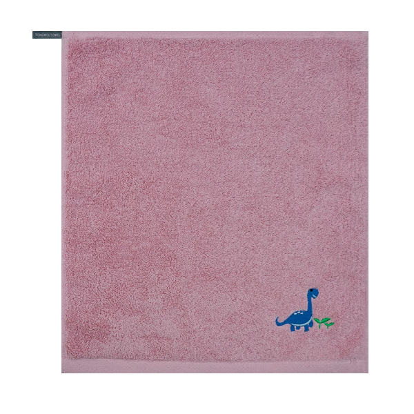 어린이집 고리 수건 송월 공룡 자수 고중량 30수 이름자수 - 상세 이미지 2