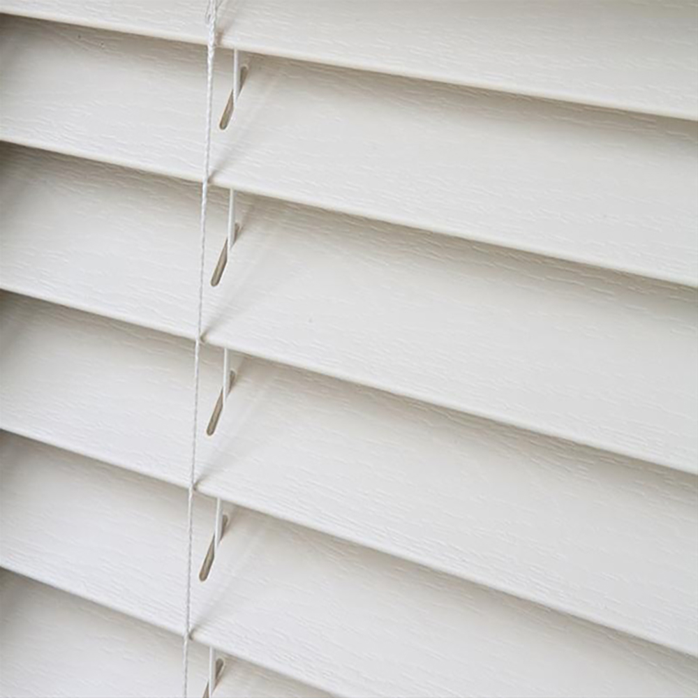 화이트 우드블라인드 암막 오동나무 거실 친환경 에코창 40x40