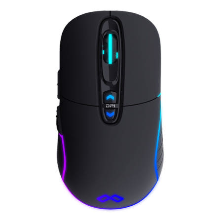 맥스틸 맥스틸 TRON G10PRO reborn RGB 게이밍마우스 무광 UV코팅 블랙