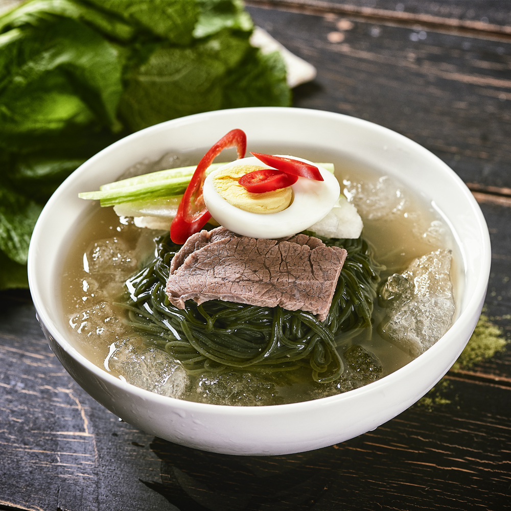 곰취물냉면10인분 + 양념장500g 세트