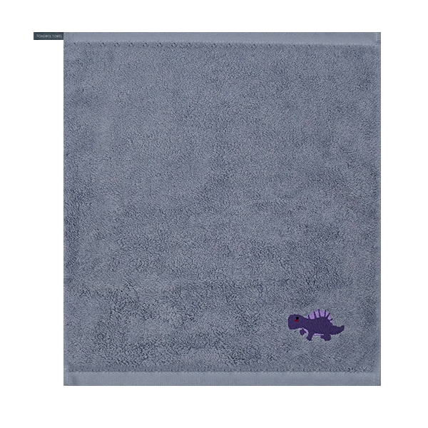 어린이집 고리 수건 송월 공룡 자수 고중량 30수 이름자수 - 상세 이미지 4