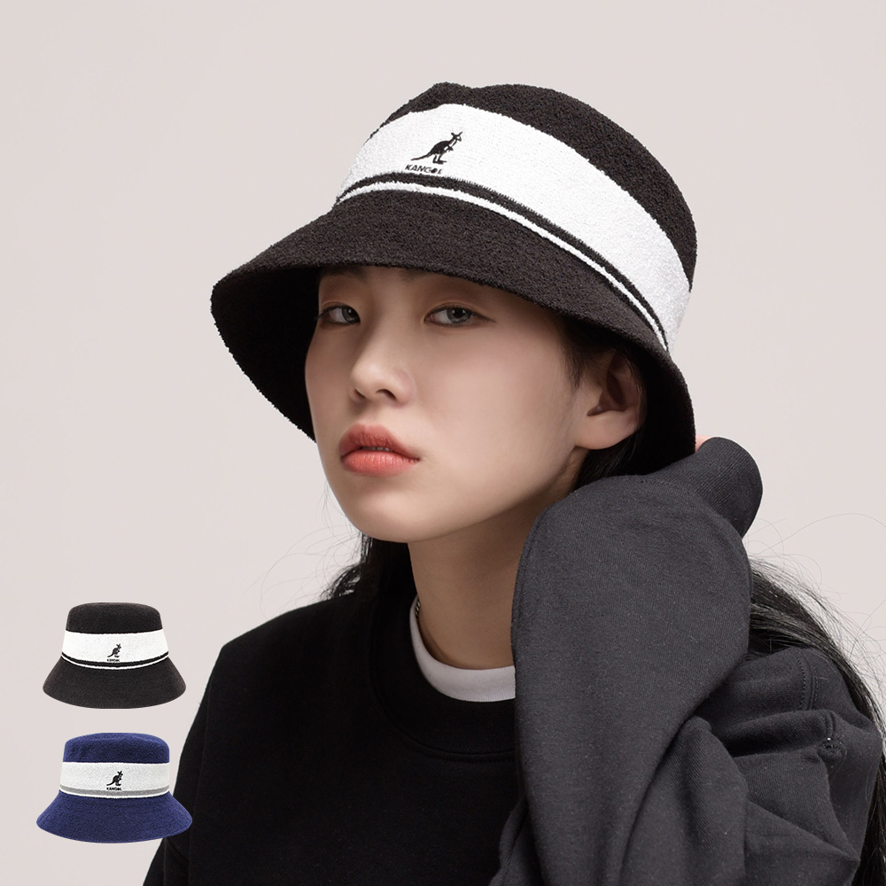 캉골 버뮤다 스트라이프 버킷햇 K3326ST - 메인 이미지