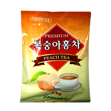 대호 복숭아홍차 1kg X 12개 에이드 아이스티 자판기용