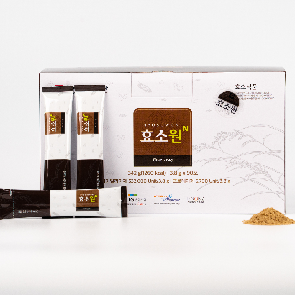 효소원N 소화효소 현미 곡물효소 90포 - 상품 이미지