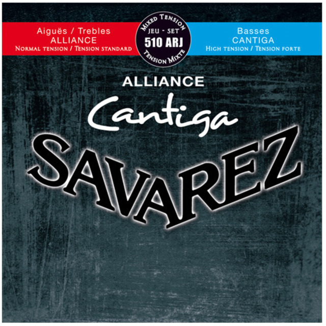 Savarez 사바레즈 ALLIANCE CANTIGA 510ARJ 클래식기타 스트링/줄 믹스텐션 - 상품 이미지