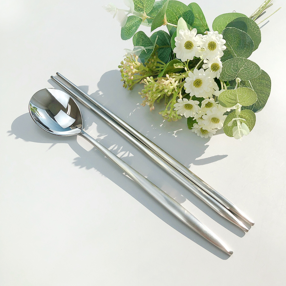 보겐 킹덤 수저세트 국산 한식 숟가락 젓가락 세트 식기세척기 식세기 가능