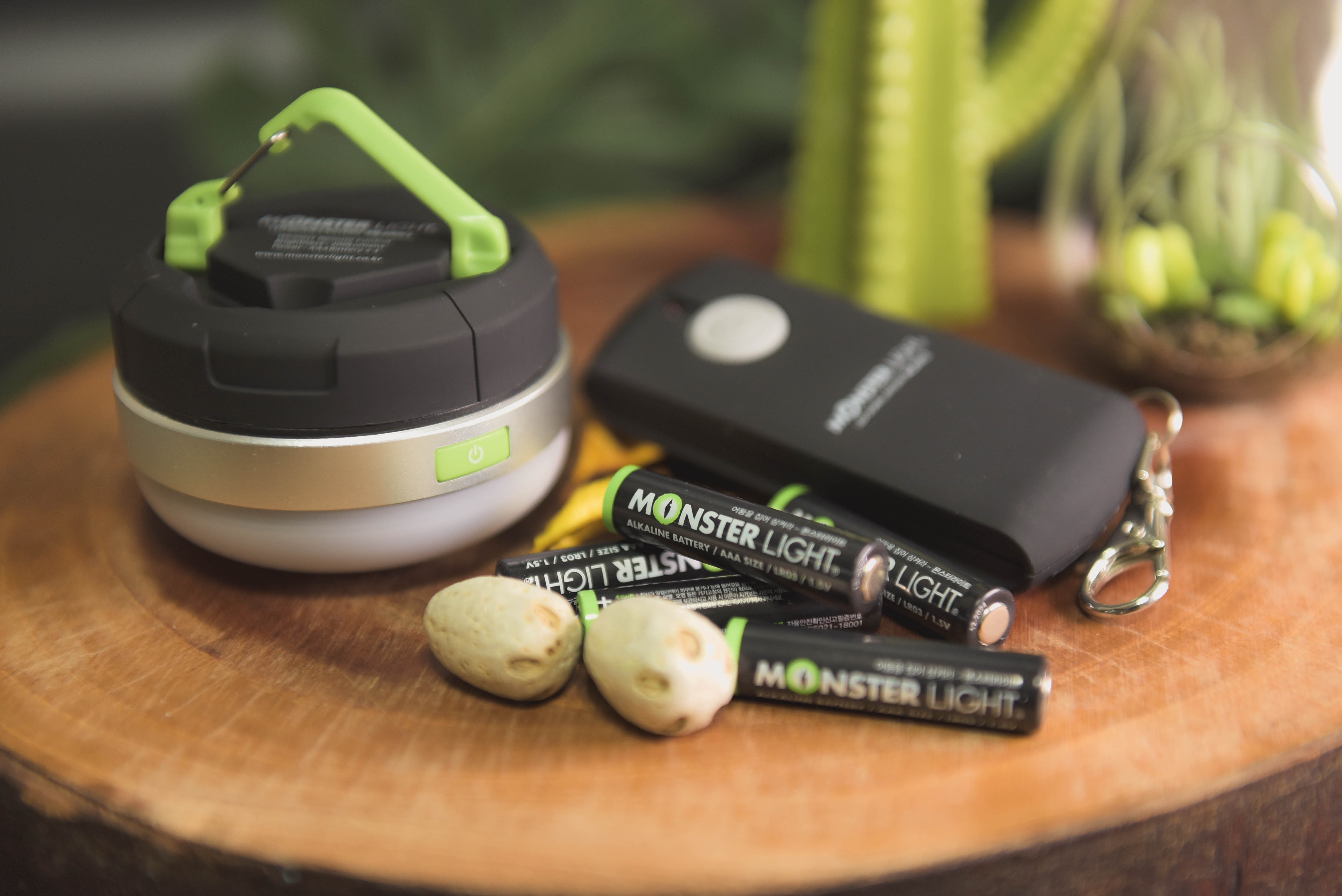 몬스터라이트 돔랜턴 단품 무선리모컨 LED 텐트실내등 캠핑조명 난방텐트 캠핑랜턴