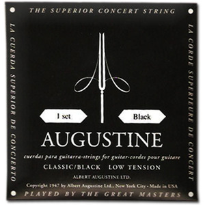 AUGUSTINE 어거스틴 클래식기타줄 Classic BLACK - 상세 이미지 2