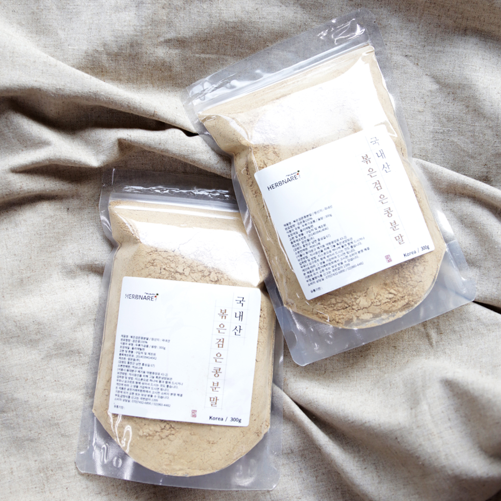 볶은 서리태가루 검은콩가루 콩가루 600g - 상품 이미지