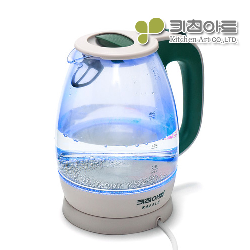 키친아트 유리 전기주전자 전키포트 1.7L - 상세 이미지 2