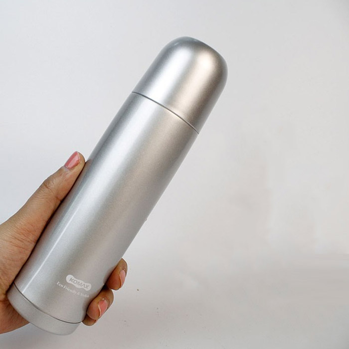 코멕스 스테인레스 원터치 휴대용 텀블러 보온병 250ml - 상세 이미지 2