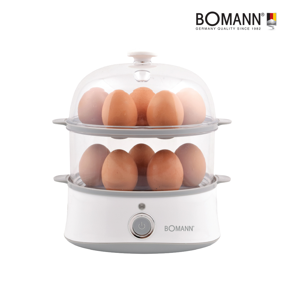 보만 2단트레이 과열방지 계란찜기 계란삶기 찜기EB7210WG