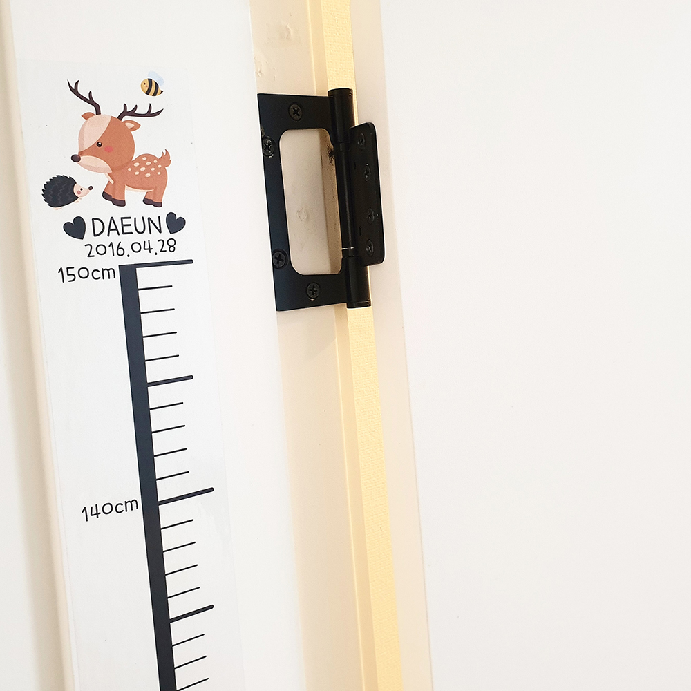 키재기 스티커 / 어린이 키 남자아기 투명 40cm~150cm - 상세 이미지 2