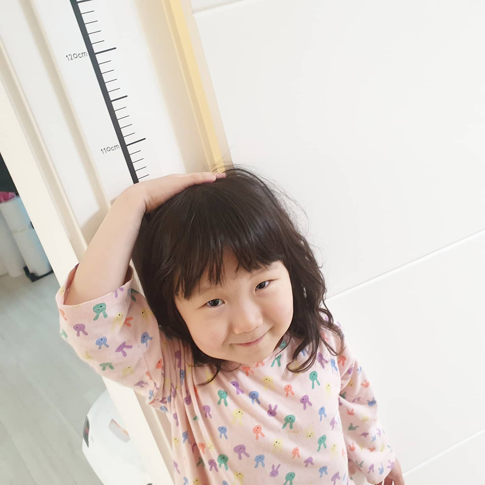 키재기 스티커 / 어린이 키 남자아기 투명 40cm~150cm - 상세 이미지 4