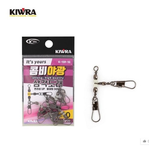 키우라 콤비야광 삼각도래 K-159 도래 자작채비 - 상세 이미지 4