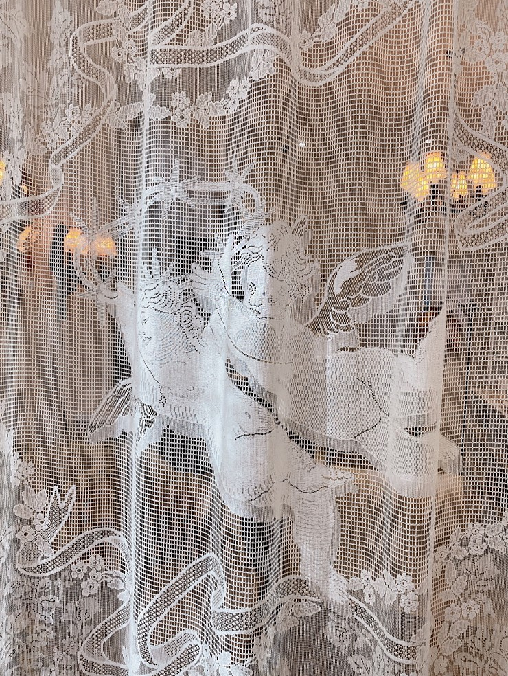 영국 천사 레이스 커튼 (영국 MYB 수입 명품 레이스 커텐) 거실 창문 커텐