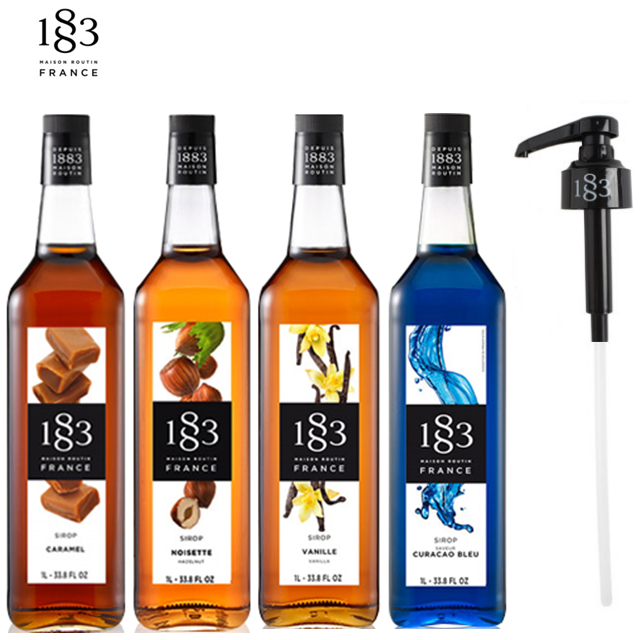 1883시럽 바닐라 1000ml 바닐라라떼시럽+펌프지원 이미지 3