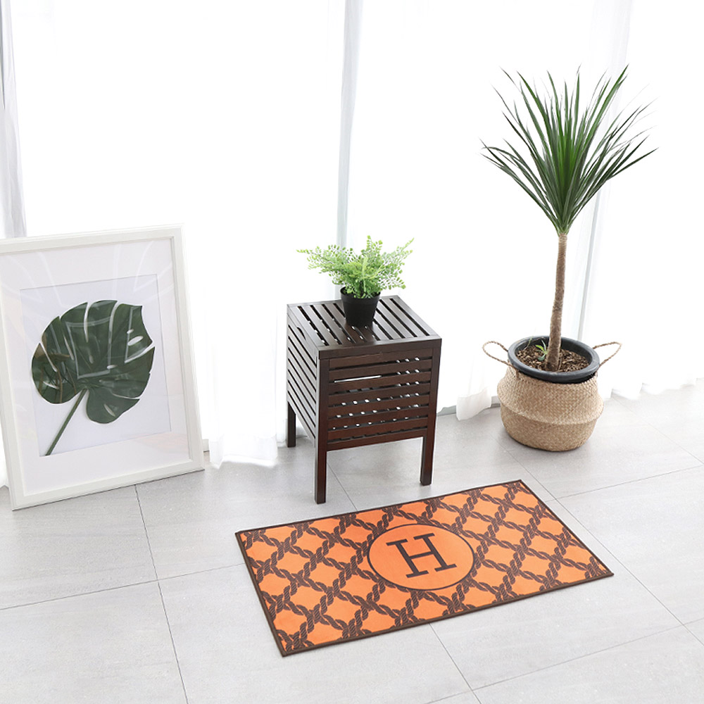 꿈꾸는키친 영국스타일 초극세사 미끄럼방지 발매트 도어매트 주방매트 3size