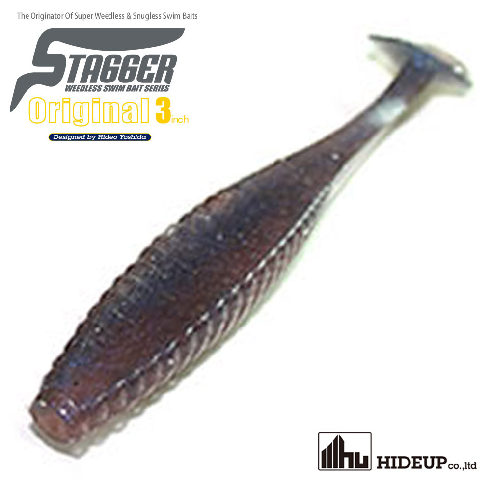[털보낚시] 하이드업 스태거 오리지날 3인치 STAGGER : 털보낚시