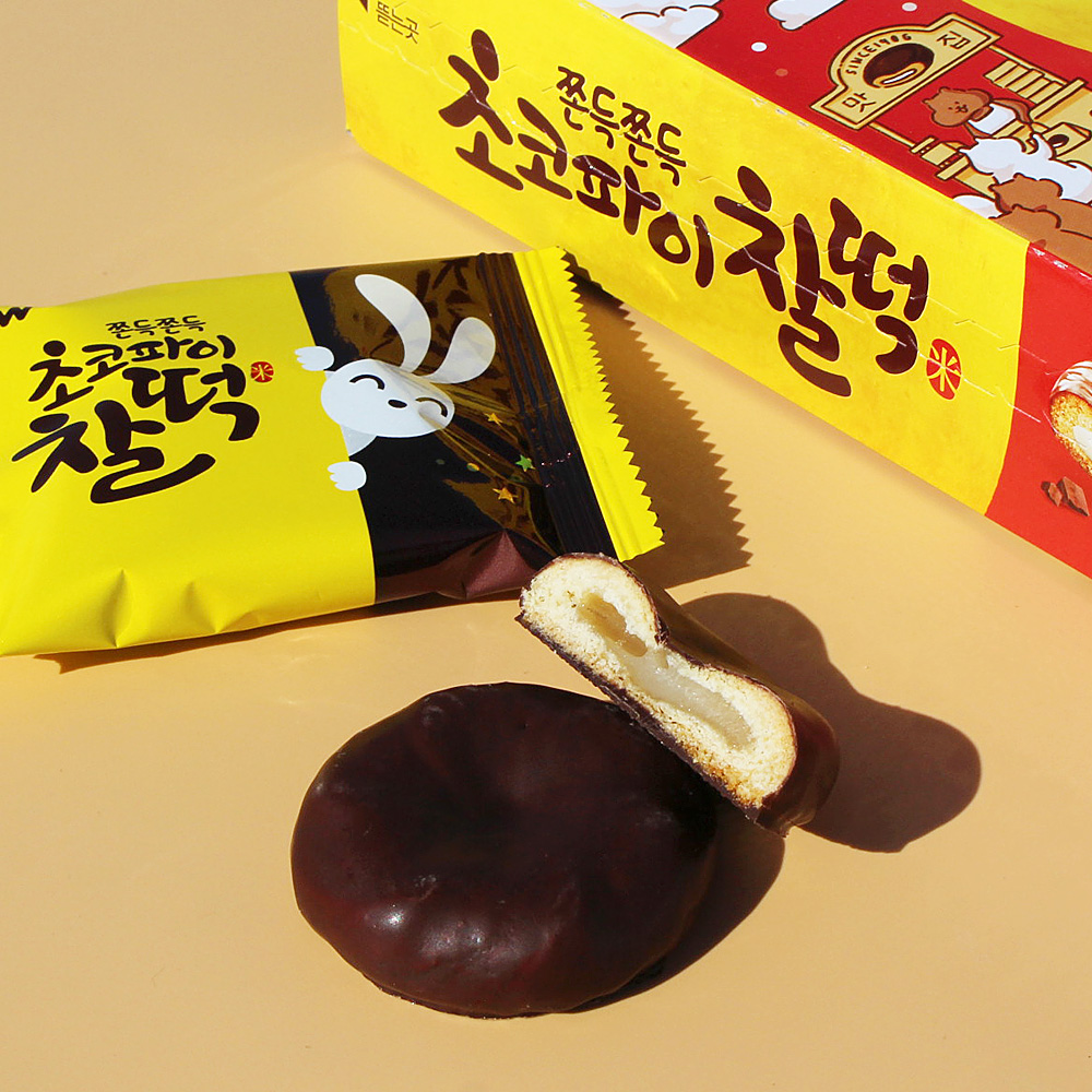 CW 청우 찰떡 초코파이 215g / 간식 : 너만아는과자점