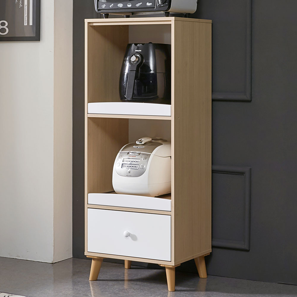 돌핀 500 에어프라이어 밥솥 수납장 다이 선반 오븐장 전자렌지장 미니 주방 렌지대