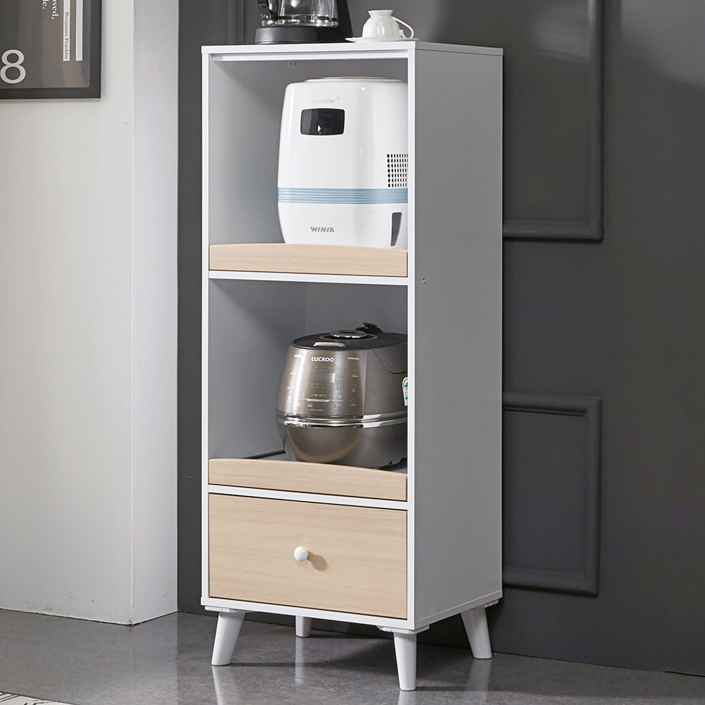 돌핀 500 에어프라이어 밥솥 수납장 다이 선반 오븐장 전자렌지장 미니 주방 렌지대