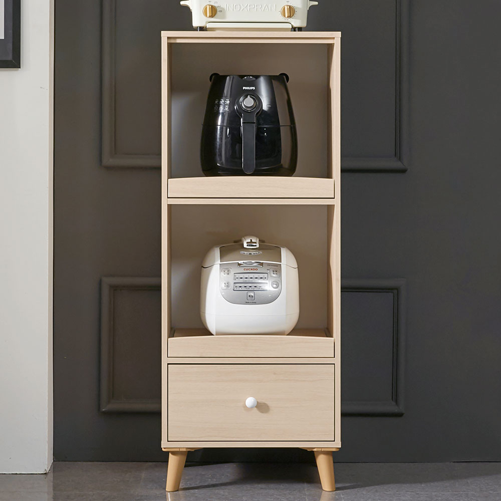 돌핀 500 에어프라이어 밥솥 수납장 다이 선반 오븐장 전자렌지장 미니 주방 렌지대